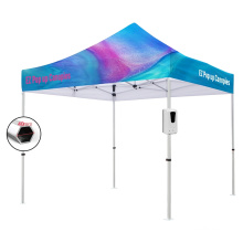 3x3 pop up folding outdoor events wedding canopy trade show tent attaching sanitizer dispenser